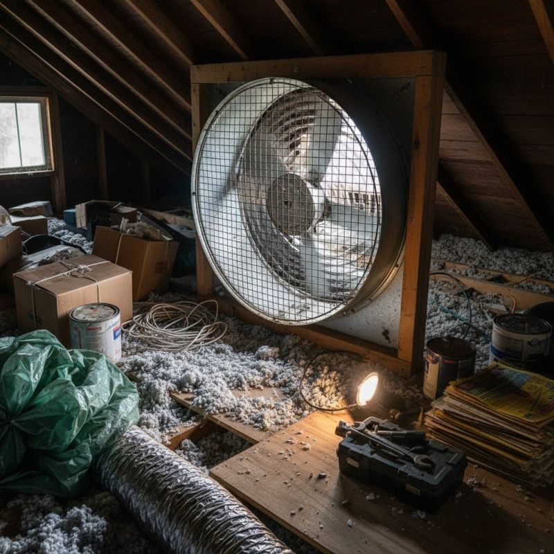 Attic Fan Replacement